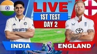 IND vs ENG Live: India vs England 1st Test Day 2, 2nd session | Live Cricket Score & Commentary