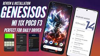 Brand New Custom Rom GenesisOS 1.0 For Mi 11x Poco F3 ( Review & Installation )