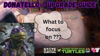 STATE OF SURVIVAL x TMNT: DONATELLO - BEST IN SLOT UPGRADE GUIDE