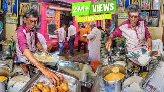 Madurai Most Famous Iyer Tiffin Centre | Brahmana Food | Street Food India