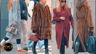 Milan Street Fashion & Hand BagsTrends 2025 Winter Beautiful and Effortless Outfits ideas from Italy