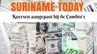 Koersen Aangepast Bij De Cambio's | Suriname Today