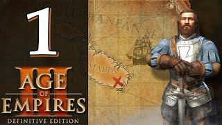 Прохождение Age of Empires 3: Definitive Edition #1 - Прорыв [Акт 1: Кровь]