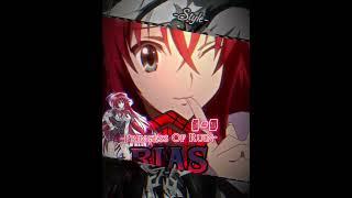 Rias Gremory vs Akeno Himejima #edit #shorts #highschooldxd #vsedit