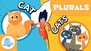 PLURAL NOUNS ‍️ Grammar and Spelling for Kids  Superlexia ⭐ Episode 4