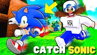 SPENDING ROBUX to CATCH SONIC as Doctor Eggman!! | Roblox Sonic Speed Simulator