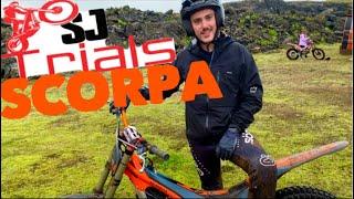 Stuart steals the SJ Trials Scorpa Vlog