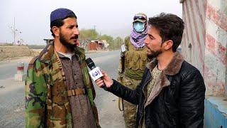 Police Checkpoint in Shamarq Baghlan, Waris Mujaddey reports /ایست بازرسی در دروازه شمرق بغلان