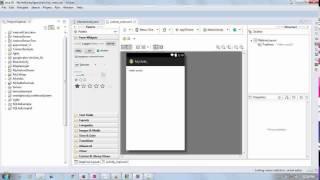 how to create first android application using Eclipse