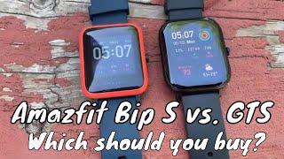 Amazfit Bip S vs Amazfit GTS | Which should you buy?