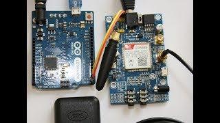 SIM808 Arduino GSM GPS подключение и проверка связи