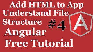 Modify Html in Angular | Understanding Files In Angular | Angular {{ }} | app.component.html 2020