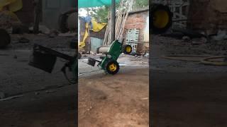 Powerful RC Tractor Stunt   #RCMonster #TractorStunt #Shorts #MiniTractor