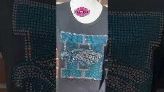 Rhinestone Designed Cheer wear School Spirit Wear