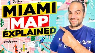 The Most DETAILED map tour for people moving to Miami Florida - [The ULTIMATE Miami Dade Map Tour]