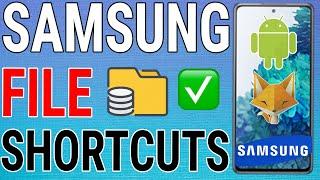 How To Add File/Folder Shortcuts To Homescreen On Samsung Galaxy Phones