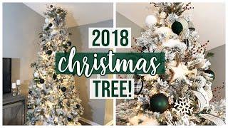 2018 Modern Farmhouse Christmas Tree | 4 Tips for a Designer Look