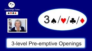 3-level Pre-emptive Openings