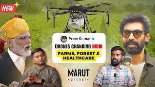 Mosquito Control  to Disrupting Agriculture  – The Marut Drones Story | Prem Kumar|Pradeep Bharade