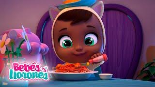 Hoy Spaghettis para Comer  BEBÉS LLORONES  Lágrimas Mágicas  Capítulos DIBUJOS para NIÑOS