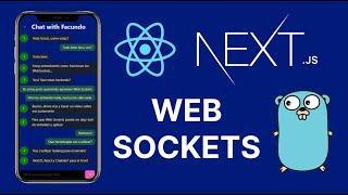 Connect a Web App to a Web Socket - React | NextJS | Golang