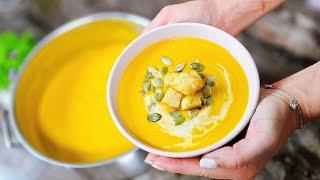 I Can Eat This Soup All FALL The BEST Pumpkin Soup Puree Recipe