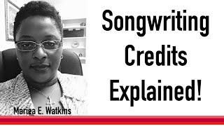 Songwriting Credits Explained