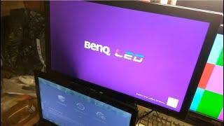 Ремонт монитора BENQ GL2250, пропала часть подсветки.