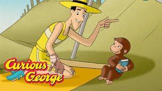 George's Day at the Beach  Curious George  Kids Cartoon  Kids Movies