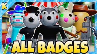 HOW TO GET ALL 50 BADGE in PIGGY RP 2 | Roblox