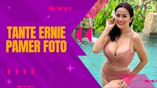 Tante Ernie Pamer Foto Seksi  Berbikini