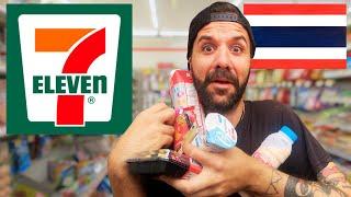 LIVING on ONLY Thailand 7-ELEVEN for 24 HOURS 