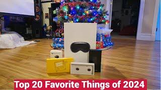 My Top 20 Favorite Things In 2024 I Tested and Used - Technology, Gaming, Phones, + More!