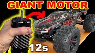 I put World's Biggest Motor in $4,000 RC CAR