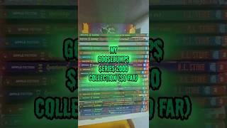 #Goosebumps #Series2000 #HorrorBooks #90sNostalgia #BookCollection #RLStine #SpookyVibes