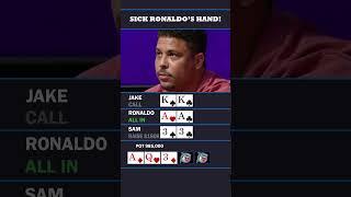 RONALDO SET OVER SET #poker