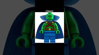 LEGO Martian Manhunter Minifigure Evolution