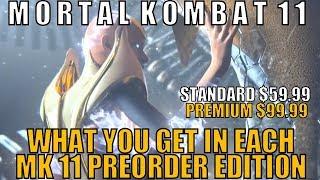 Mortal Kombat 11 What You Get With Your PreOrder / Shao Kahn / Standard & Premium Edition / Prices