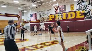 Oak Park Eagles Varsity vs Simi Valley Pioneers,  01/26/02, 2nd half.