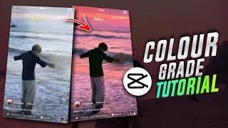 CAPCUT COLOUR GRADING TUTORIAL | NEW INSTAGRAM REELS TRENDING COLOUR GRADING TUTORIAL USING CAPCUT