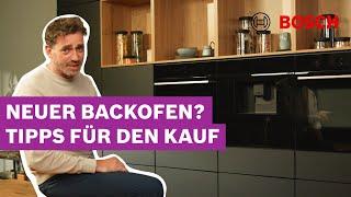 Backofen kaufen: Das Wichtigste auf einen Blick | Bosch Serie 8 Backofen