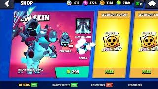 THANKSS!! DREAD KNIGHT DRACO! LEGENDARY GIFTS! 10,000 TROPHY ROAD!! BRAWL STARS NEW UPDATE!