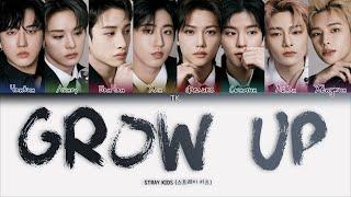 Stray Kids – Grow Up [ПЕРЕВОД НА РУССКИЙ/КИРИЛЛИЗАЦИЯ Color Coded Lyrics]