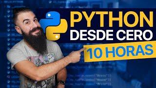 Curso de PYTHON desde CERO para PRINCIPIANTES