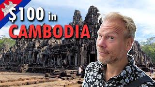 What Can $100 Get in CAMBODIA? | Siem Reap Travel Budget