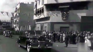 1950 Franco Visita Tenerife - Crucero Canarias - Plaza Weyler - La Laguna - Refinería de petróleo