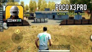 Poco X3 Pro: PUBG NEW STATE | Ultra +60fps Graphics Test