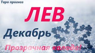 ЛЕВ  ДЕКАБРЬ2021 таро прогноз/таро гороскоп/Прозрачная колода! Все знаки зодиака! Онлайн прогноз