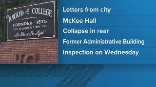 City sets deadline for Knoxville College to fix decaying campus landmark