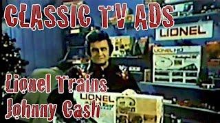 Lionel Trains The Big Train For Small Hands Johnny Cash Classic TV Ad Commercial